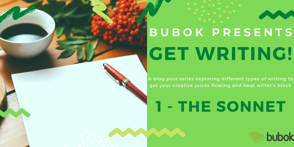 Bubok presents: Get writing: the sonnet