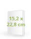 15.2x22.8 cm 