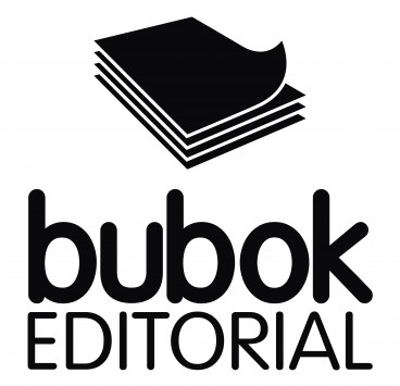 Publishing house logo in black and white