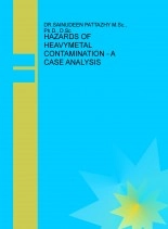 Book HAZARDS OF HEAVYMETAL CONTAMINATION - A CASE ANALYSIS, author DR.SAINUDEEN PATTAZHY Book HAZARDS OF HEAVYMETAL CONTAMINATION - A CASE ANALYSIS, author DR.SAINUDEEN PATTAZHY