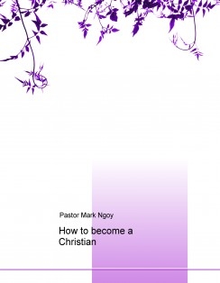 How to become a Christian