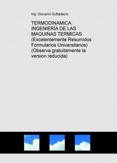 INGENIERÍA DE LAS MAQUINAS TERMICAS (Teoria) (Descarga gratuitamente la version reducida)