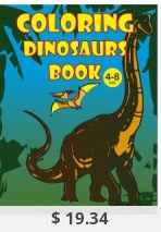 COLORING DINOSAURS BOOK